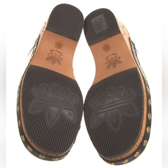 Gucci x Adidas Leather Clogs - Picture 5 of 5
